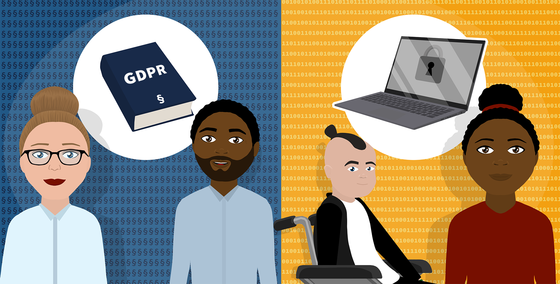 What distinguishes information security & data protection?