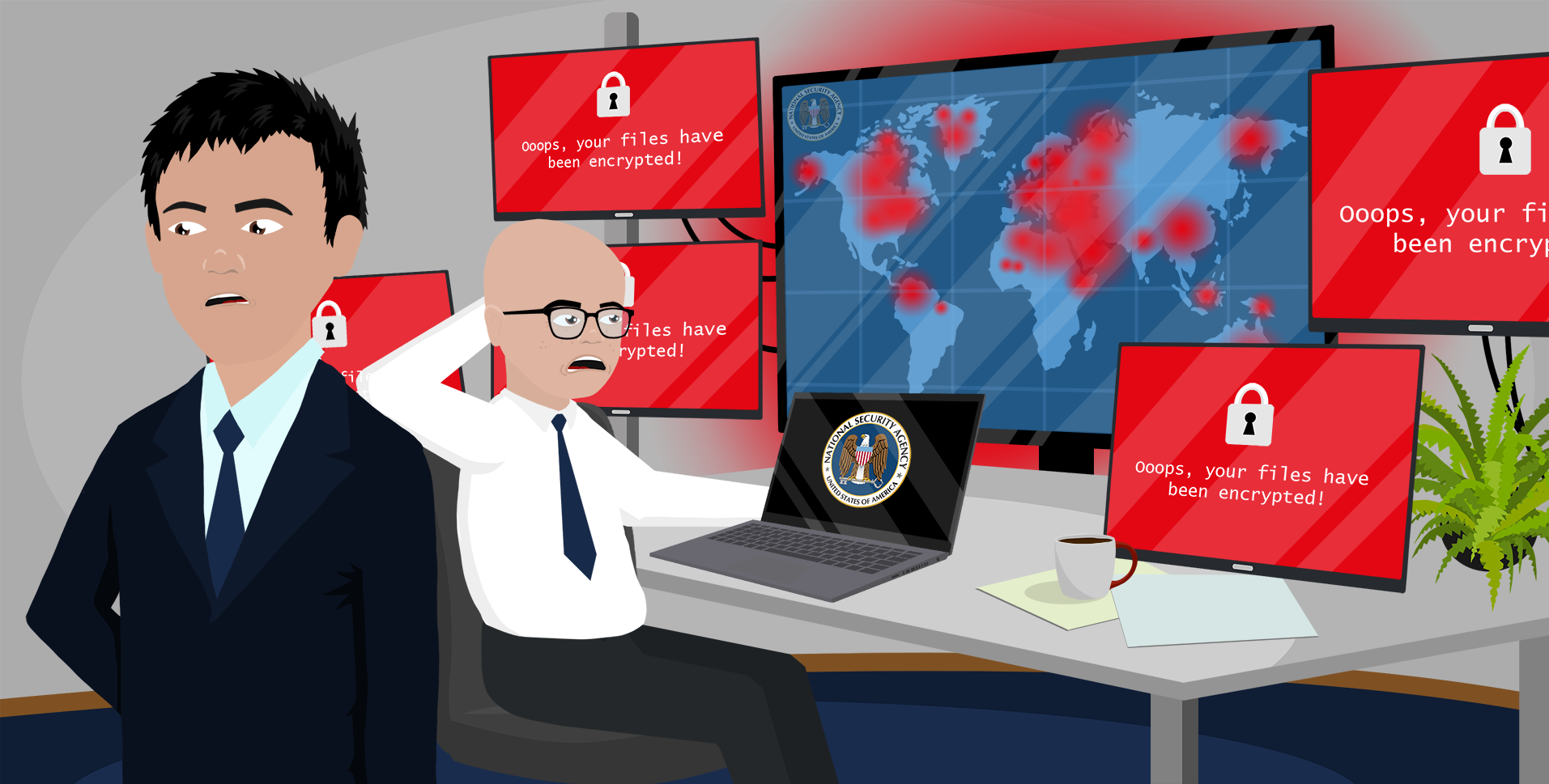 Weltweite Sicherheitslücke von NSA und Schadsoftware ausgenutzt