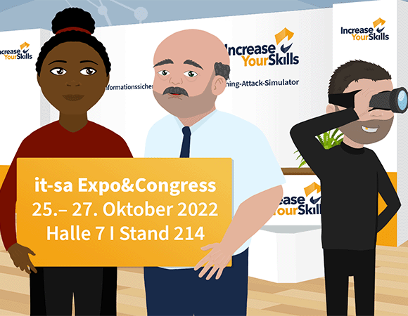Increase Your Skills auf der it-sa
